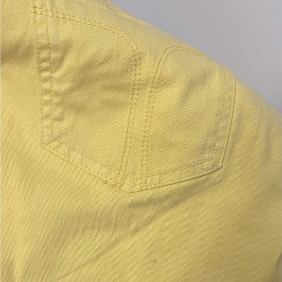 Tommy Hilfiger Banana Yellow Straight Leg Jeans bootcut coastal chic preppy fall - Picture 5 of 9